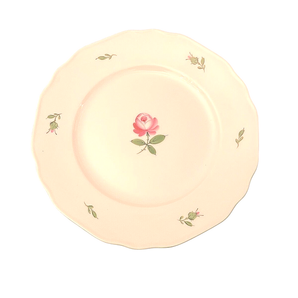 Augarten Porzellan kleiner Teller flach 20cm 62/5089/137 Wiener Rose R0030