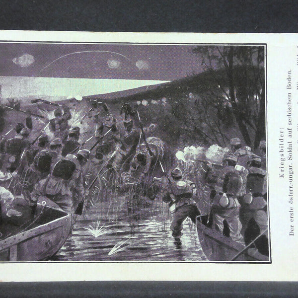 Kriegsbilder Soldaten auf serbischem Boden Österreichische Armee JW 165459