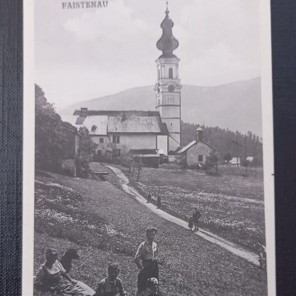 Salzburg Faistenau Kirche und Menschen 600262A
