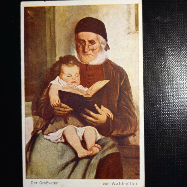 Mann mit Kind, Der Großvater 402778 gr C