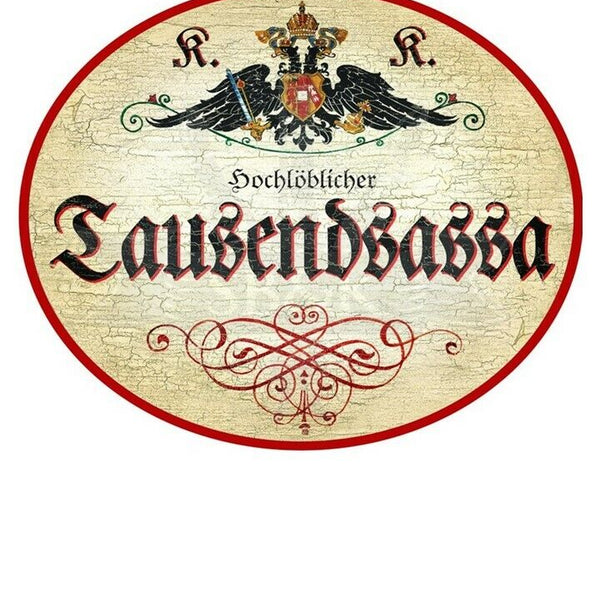 KuK Nostalgie Holzschild "Tausendsassa"