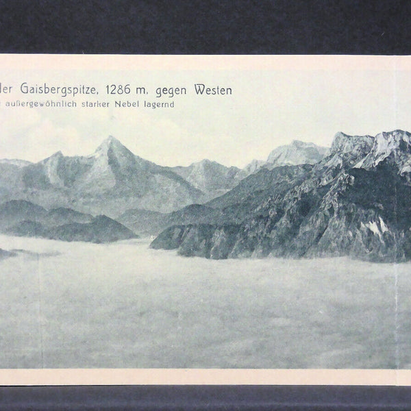 Porträtkarte Aussicht von Gaisbergspitze gegen Westen JW165823