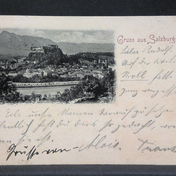 Salzburg Festung Hohensalzburg Salzach JW165859
