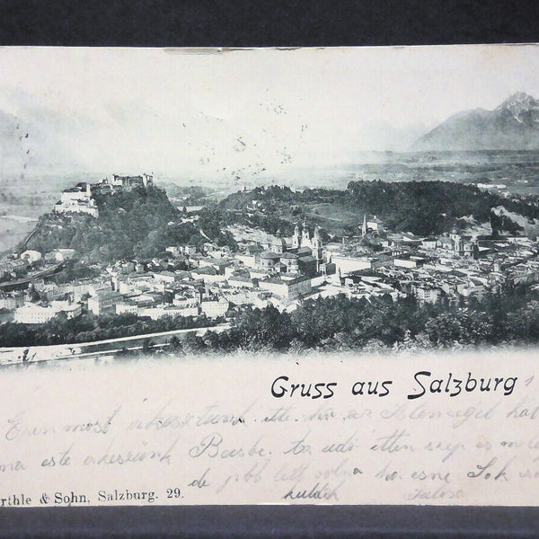 Gruss aus Salzburg Schloss Hohensalzburg JW6381