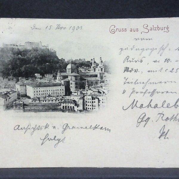 Gruss aus Salzburg Festung JW2431
