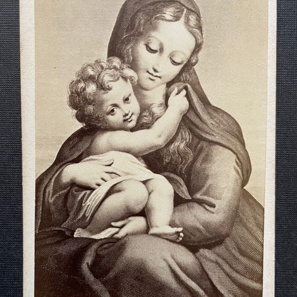 Ansichtskarte Foto Madonna di Parma Correggio Bild Gemälde Italien ca.10,1x6,2cm 402320 TH