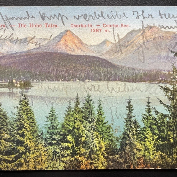 Hohe Tatra Csorba Tschirmer See Štrbské pleso Gebirge Berg Slowakei 600111A TH D