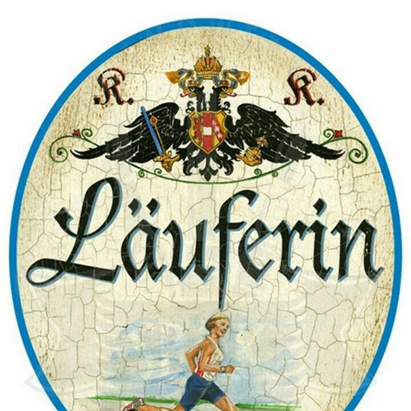 KuK Nostalgie Holzschild "LäuferIn"