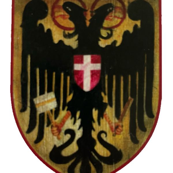 Nostalgie Holzschild Buchdrucker Wappen Beruf Österreich Schild