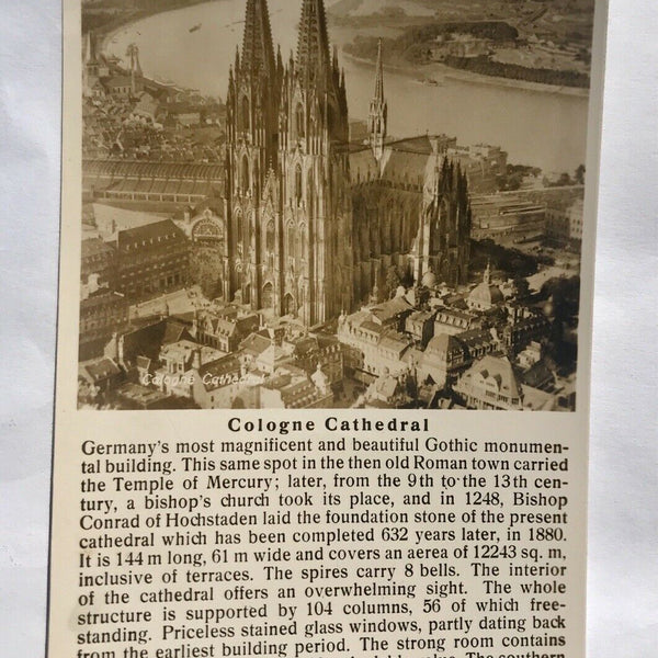 AK, Nordrhein Westfalen, Cologne, Cathedrale, Rhein (110211 BW)