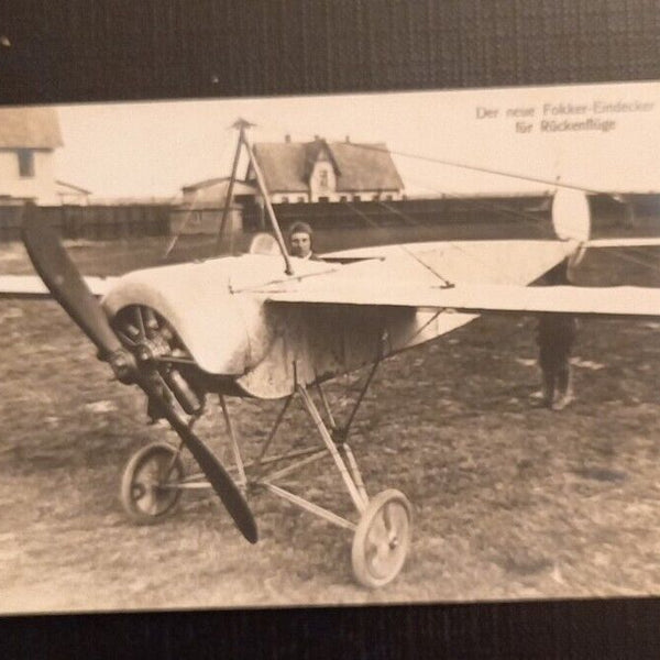 Der Neue Fokker Eindecker für Rückenflüge Flugzeug 50185 Ga
