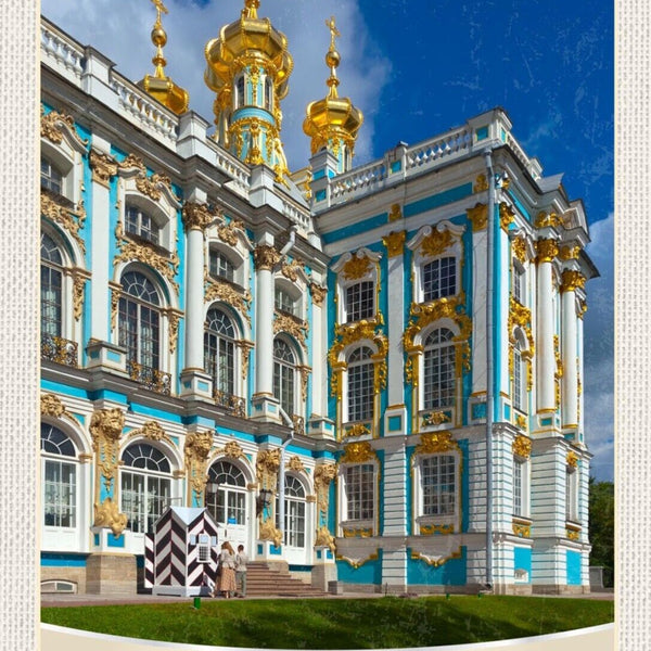 Schild Saint Petersburg Russia Russland Museum 12x18 20x30 30x40 Blech/Holz
