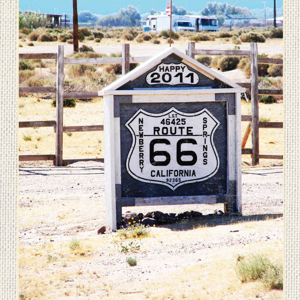 Schild Route 66 California Fernstraße Highway USA 12x18 20x30 30x40 Blech/Holz