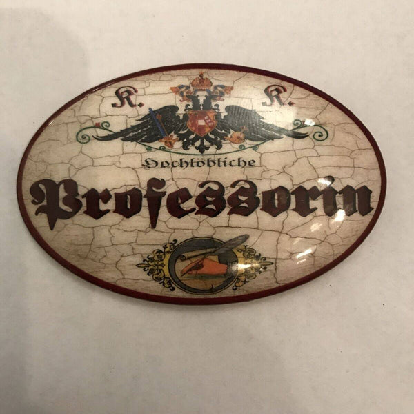 K&k nostalgie flaschenöffner magnetisch professorin 7x4,5cm