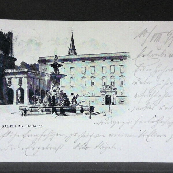 Salzburg Hofbrunn Residenzplatz JW74134