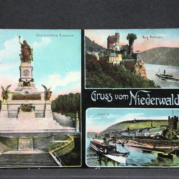 Gruss vom Niederwald Nationaldenkmal Rüdesheim 110109 jw J