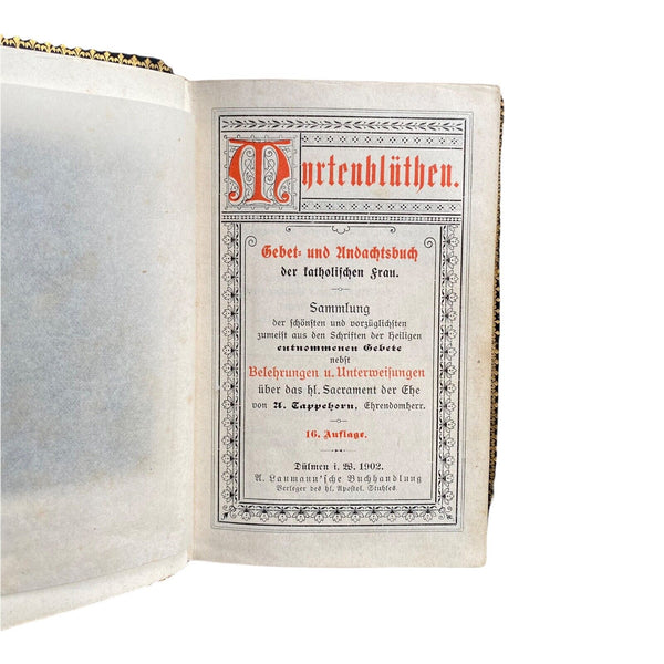 753 MYRTHENBLÜTHEN - GEBET UND ANDACHTSBUCH DER KATHOLISCHEN KIRCHE HC