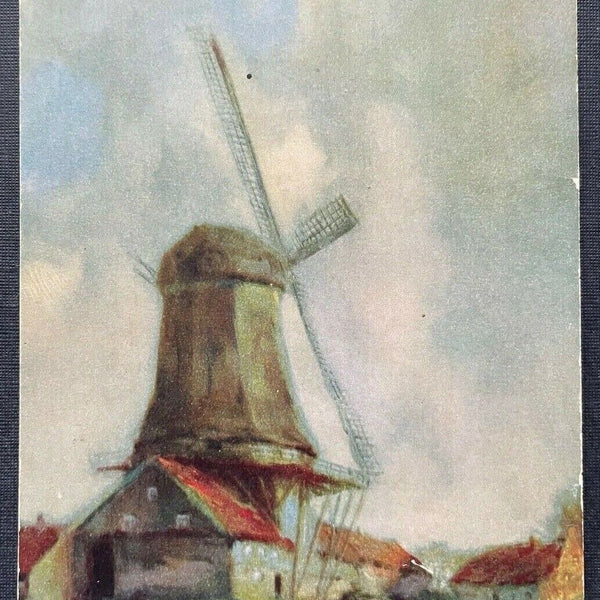 Windmühle Gebäude Haus Flügeln Landschaft 400303 TH A