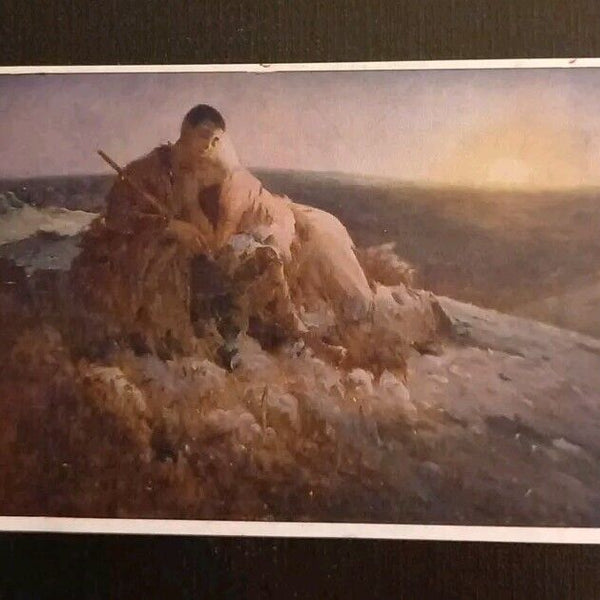 Künstlerkarte Schäfer Idylle 600581A Gr