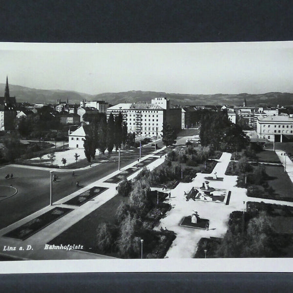 Linz an der Donau Bahnhofsplatz JW 402962 F