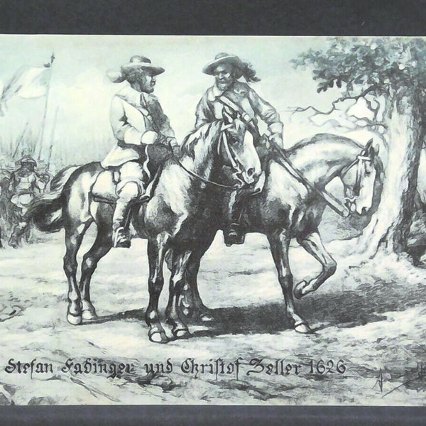Stefan Fadinger und Cristof Zeller Rebellen Bauernkriege Gemälde JW 65013 F