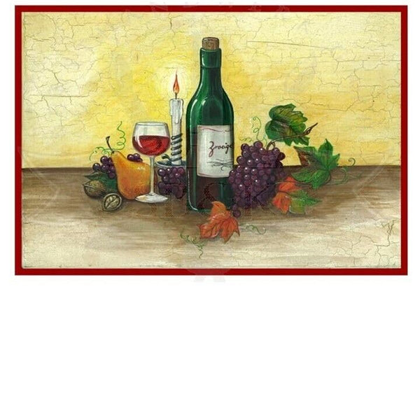 KuK Nostalgie Holzschild "Wein" (Größe: 28x34)