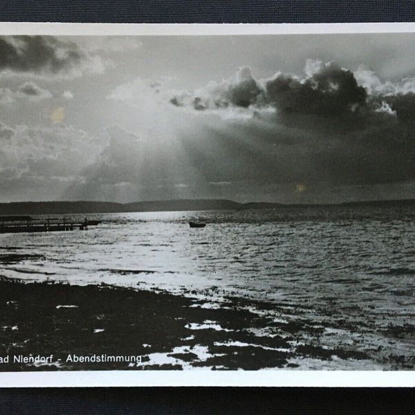 Ostseebad Niendorf Abendstimmung Boot Schleswig-Holstein Deutschland 4006591 TH
