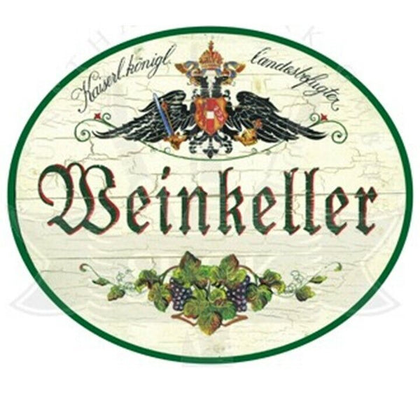 KuK Nostalgie Holzschild "Weinkeller"
