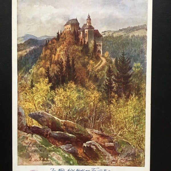 Deutscher Schulverein - Die Sestenburg - Künstlerkarte 16013 TH