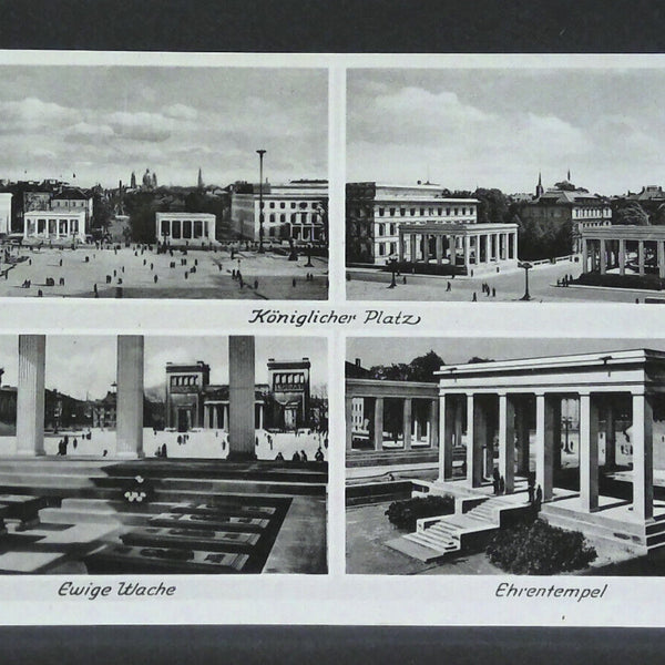 München Königlicher Platz Ewige Wache Ehrentempel JW 410213 F