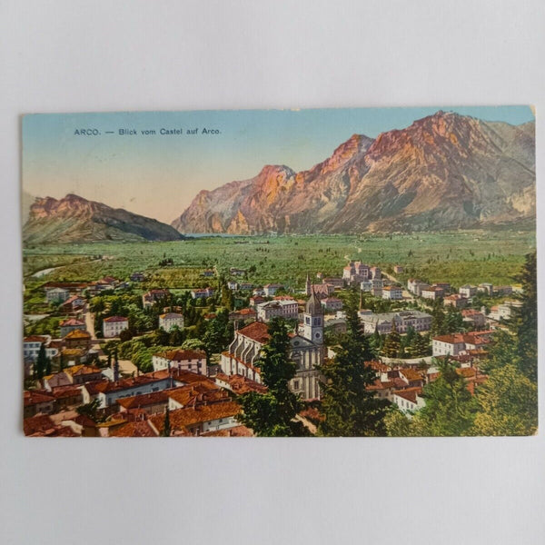 Italien Arco, Blick vom Castel auf Arco 678