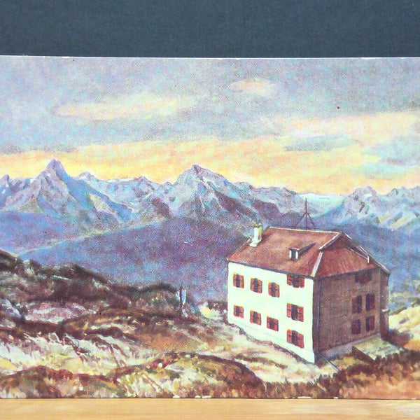 Stöhrhaus auf dem Untersberg Gemälde JW 650315 C