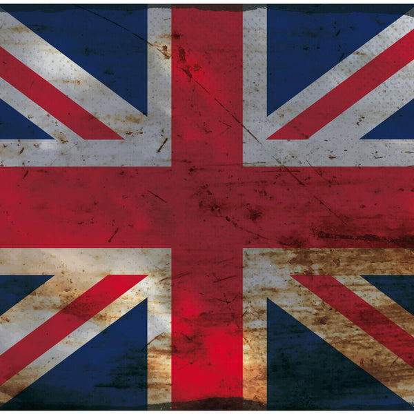 Schild Spruch Nationalflagge Großbritannien JW