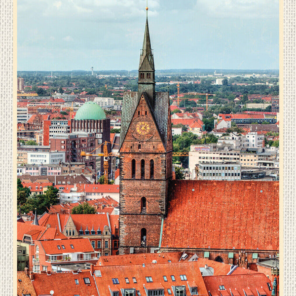 Schild Spruch Hannover Deutschland Marktkirche JW