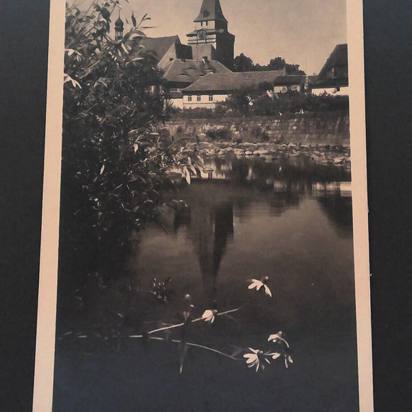 Fluss Stadtturm Schloß unbekannt JW 500179 C