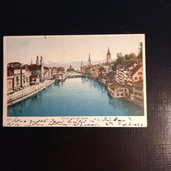 Zürich und die Alpen 410519 gr