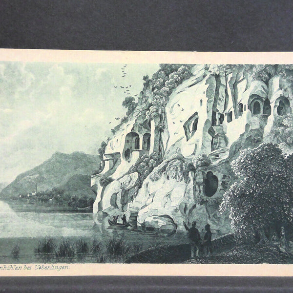 Die Heidenhöhle bei Ueberlingen Gemälde 82012 jw J