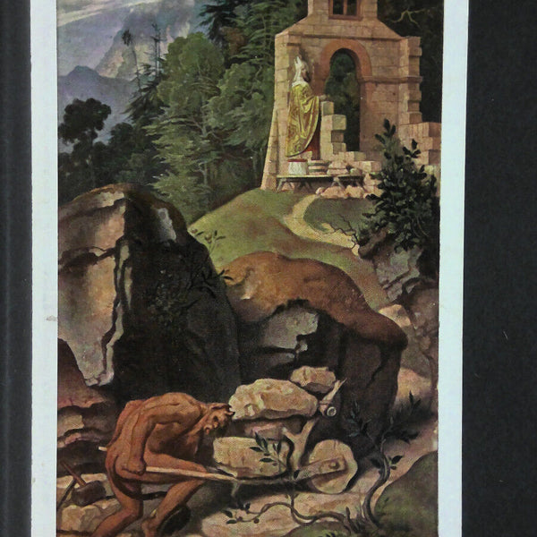 Künstlerkarte M von Schwind Bischof und Teufel 140409 jw J