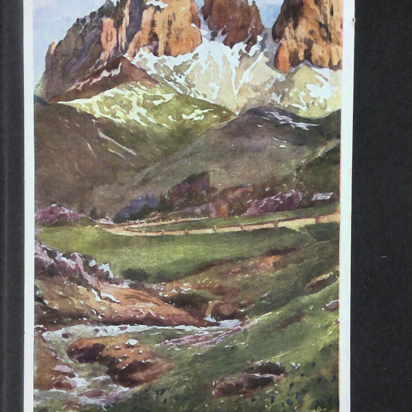 Langkoflergruppe Berge Straße Gemälde 30131 jw J