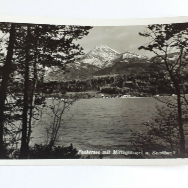 Faakersee mit Mittagskogel und Sandbank.20094