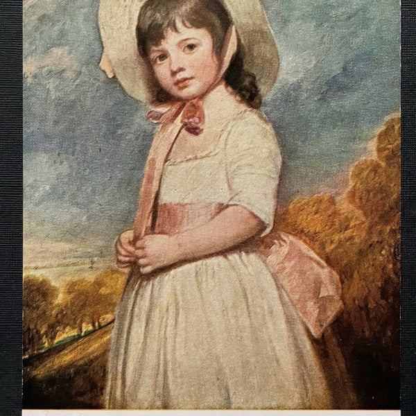 Miss Willoughby Kind Kleid Hut Bild Romney Gallery Washington DC USA 401040  A