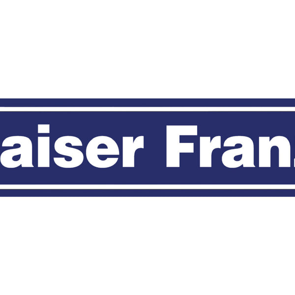 Schild Kaiser Franzl Franz Joseph I. Ort Straße Platz 46 x 10 Blech od.Holz