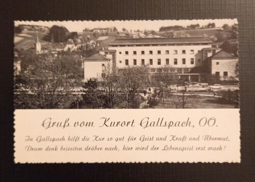 Kurort Gallspach Österreich 600000A gr D