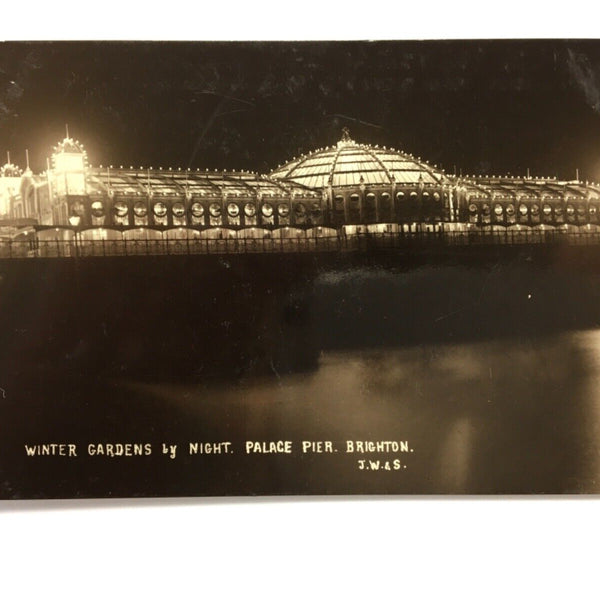 Brighton - Winter Gardens by Night - Palace Pier - Bei Nacht - England 40228 TH
