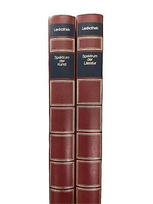 1997 Spielmann LEXIKOTHEK 2 BÄNDE: SPEKTRUM DER LITERATUR; SPEKTRUM DER KUNST