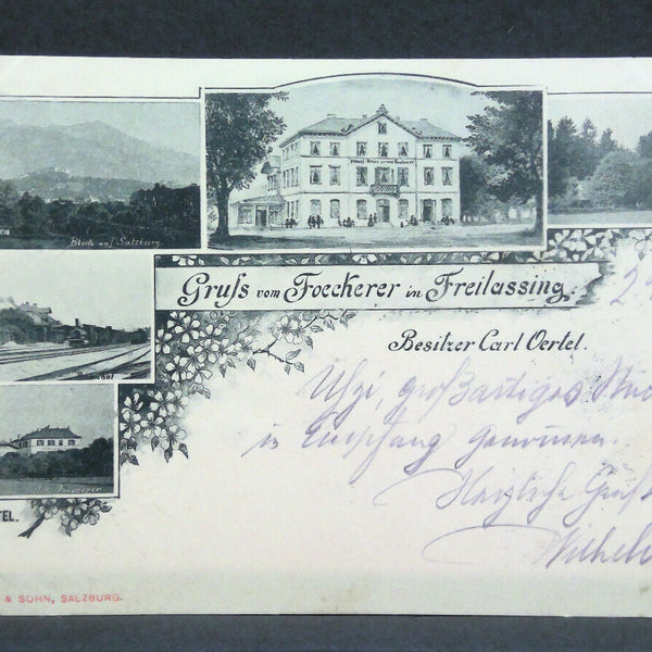 Gruß aus Foecherer in Freilassing Carl Oertel JW 500249 C