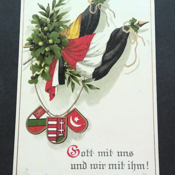Gott mit uns und wir mit ihm Österreich Deutsches Reich Türkei JW 402713 C