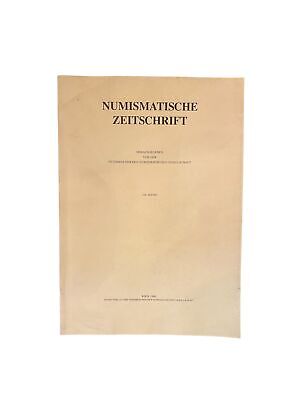 2197 Helmut Jungwirth, Dr. (Red.) NUMISMATISCHE ZEITSCHRIFT 101. BAND