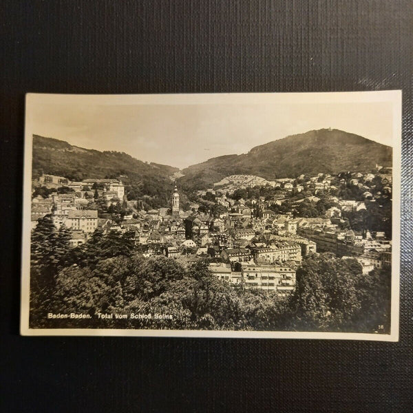 Baden Baden Blick v.Schloß Solos 400312 gr F