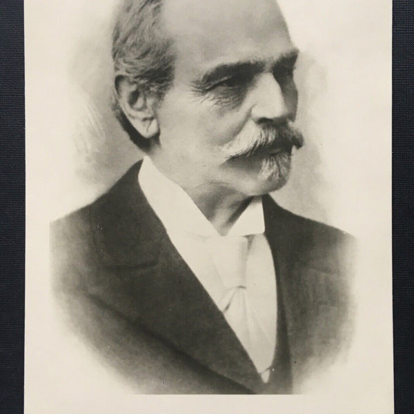 Alexander Pirlo (1827-1902) Porträt Mann Bart Anzug 400868 TH A